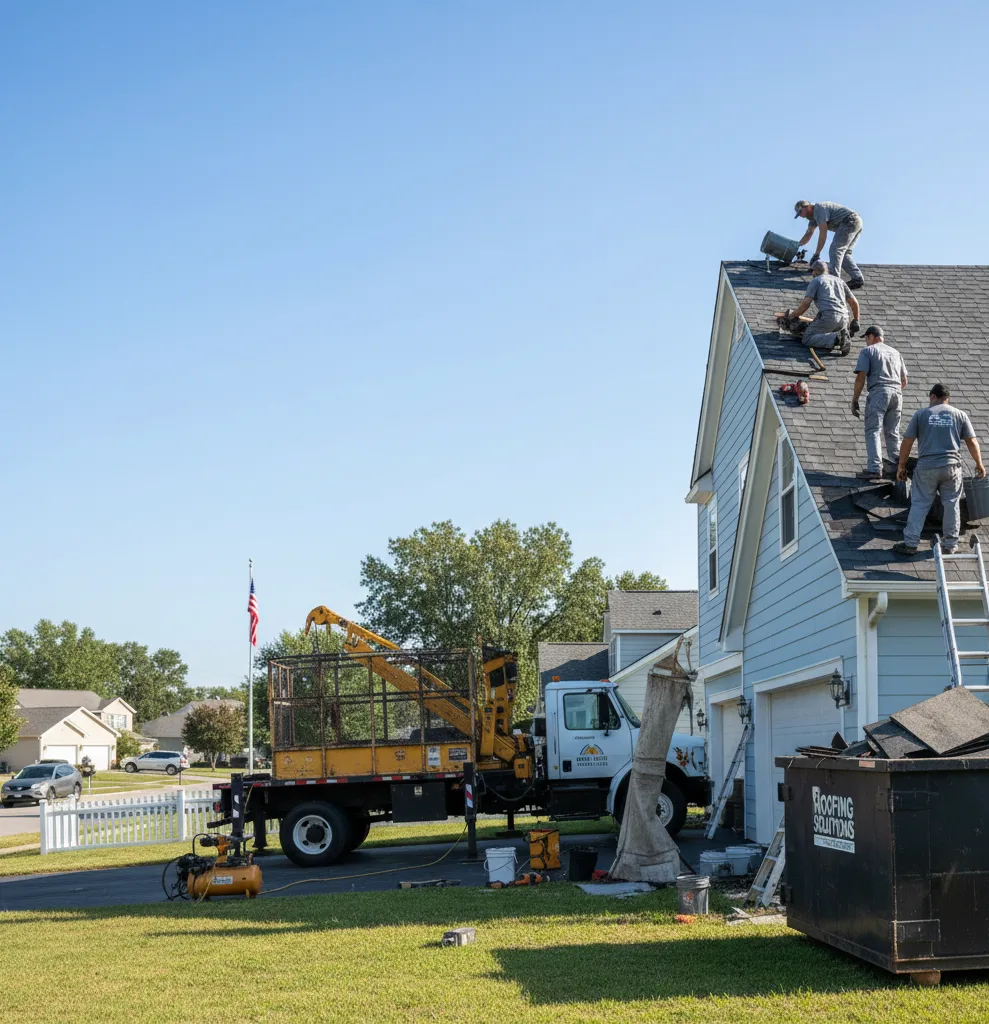 Roof Repair in Church Road
